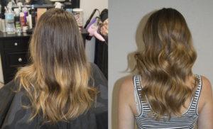 Ombré Before & After